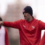Julio Vaccari entrenamiento