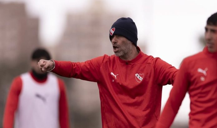 Julio Vaccari entrenamiento