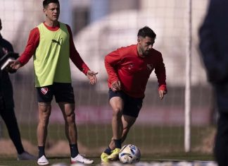 godoy-valenzuela-independiente-entrenamiento