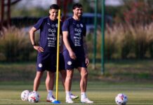 Gabriel Ávalos Selección Paraguay