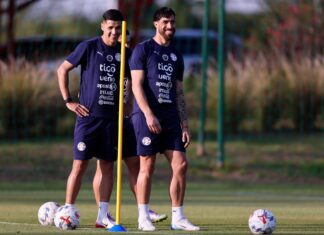 Gabriel Ávalos Selección Paraguay