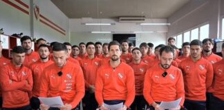Plantel Independiente comunicado Copa Sudamericana 2025