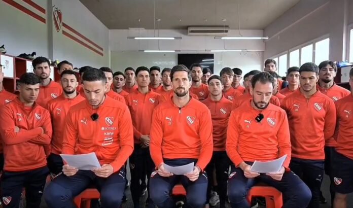 Plantel Independiente comunicado Copa Sudamericana 2025