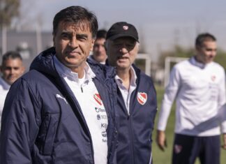 Las palabras de Grindetti a Quinteros Quinteros-Grindetti-Independiente