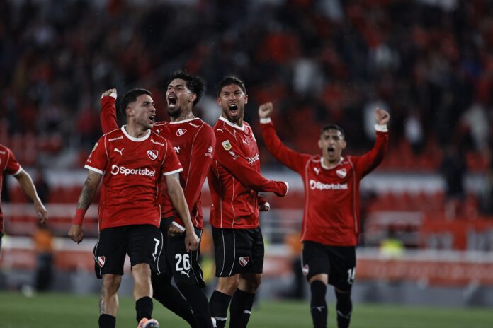 Festejo Independiente Lomónaco Loyola Montiel Platense Torneo Clausura 2025 Festejo Independiente Lomónaco Loyola Montiel Platense Torneo Clausura 2025