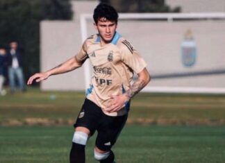 Closter y Centurión a la Selección Argentina Sub 17 closter-independiente-afa-seleccion