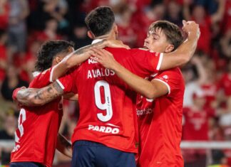 Hizo su tarea y ahora espera por los demás Gabriel Ávalos Independiente