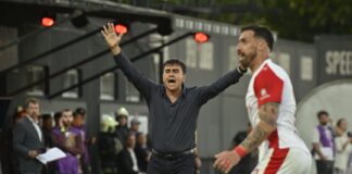 Quinteros: “El próximo partido es una final, tengo fe de que se puede dar” Gustavo Quinteros Independiente Riestra