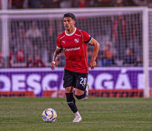 Se supo la sanción a Fernández Cedrés Rodrigo Fernández Cedrés Independiente Clausura 2025