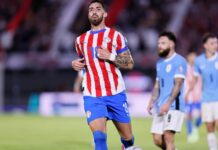 Ávalos, nuevamente afuera de la convocatoria en Paraguay avalos-paraguay-uruguay