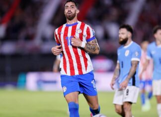 Ávalos, nuevamente afuera de la convocatoria en Paraguay avalos-paraguay-uruguay