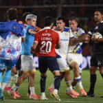 Fernández Cedrés vio la roja en el final fernandez-cedres-expulsion-independiente-rosario-central