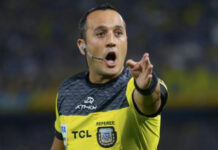 Espinoza, el árbitro con Deportivo Riestra fernando-espinoza-juez