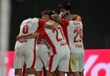 Independiente le cortó una racha importante a Deportivo Riestra festejo-gol-independiente-deportivo-riestra-2025
