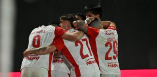 Independiente le cortó una racha importante a Deportivo Riestra festejo-gol-independiente-deportivo-riestra-2025