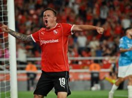 Anuario 2025: Abaldo, de la indisciplina a pieza clave para Quinteros matias-abaldo-gol-independiente-atletico-tucuman