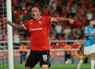 Abaldo convirtió su primer gol en Independiente matias-abaldo-gol-independiente-atletico-tucuman