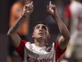 montiel-festejo-gol-independiente-deportivo-riestra