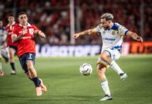 Montiel y su duelo picante con Elordi montiel-independiente-rosario-central