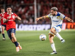 Montiel y su duelo picante con Elordi montiel-independiente-rosario-central
