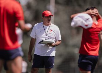 Quinteros: “El objetivo tan deseado es ser campeón local” Gustavo Quinteros Independiente (1)