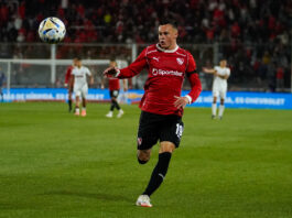 Abaldo: el más disciplinado en el esquema de Quinteros Matías Abaldo Independiente