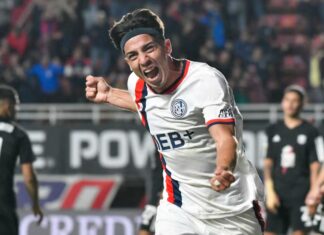 Cuello, el delantero que aparece en la carpeta de Quinteros cuello-san-lorenzo