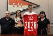 Primer contrato para Nahuel Junco nahuel-junco-firma-independiente