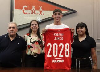 Primer contrato para Nahuel Junco nahuel-junco-firma-independiente