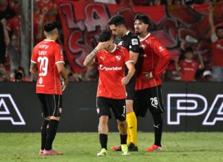 Santiago Montiel Kevin Lomónaco Independiente Estudiantes de La Plata