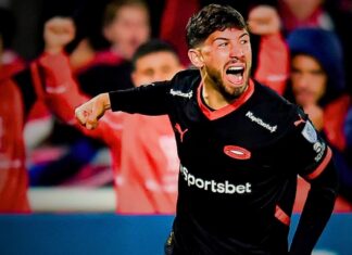 Oferta formal desde Italia por Loyola, ¿se va? loyola-gol-independiente-copa-sudamericana