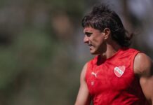 Concentrados vs. Estudiantes: Fernández Cedrés y Malcorra adentro malcorra-entrenamiento-independiente