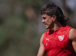 Concentrados vs. Estudiantes: Fernández Cedrés y Malcorra adentro malcorra-entrenamiento-independiente