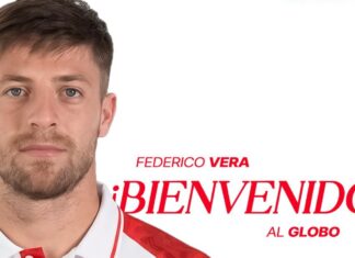 Vera, a préstamo en Huracán y así lo presentaron vera-huracan