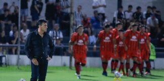 Quinteros: “Hoy no estuvimos a la altura de Independiente” Gustavo Quinteros Independiente Gimnasia de Mendoza (1)