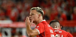 Abaldo, un golazo que tapó un flojo partido Matías Abaldo Independiente Lanús