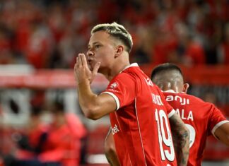 Abaldo, un golazo que tapó un flojo partido Matías Abaldo Independiente Lanús