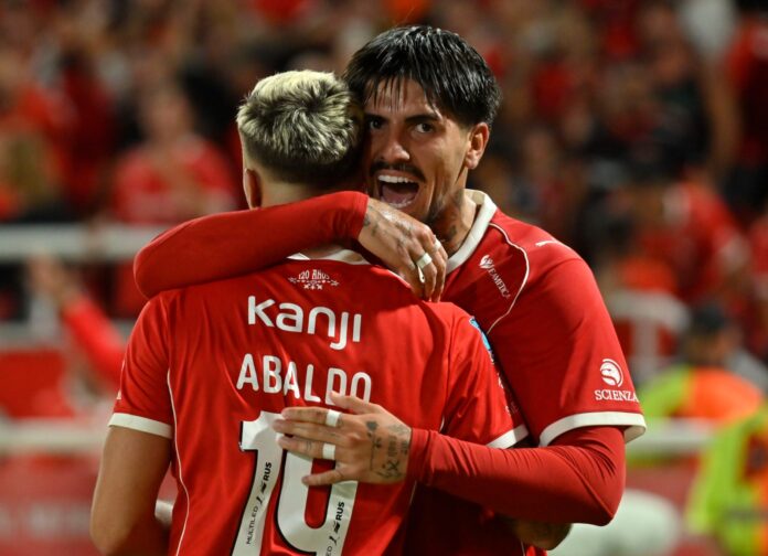 abaldo-lomonaco-independiente-lanus-festejo-apertura-2026 abaldo-lomonaco-independiente-lanus-festejo-apertura-2026