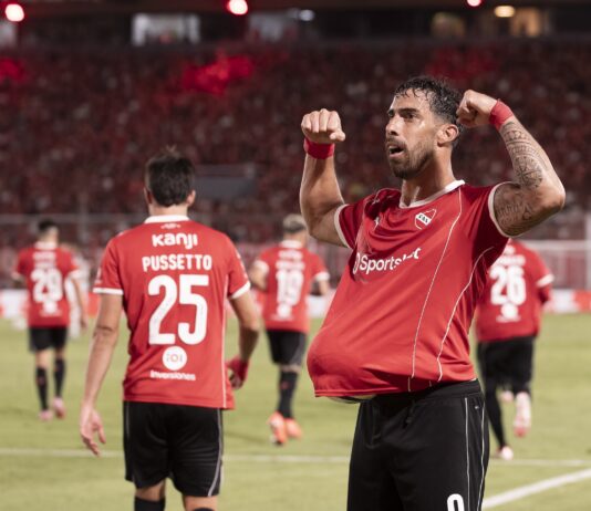 Independiente quiere mantener el invicto avalos-gol-lanus-independiente-2026