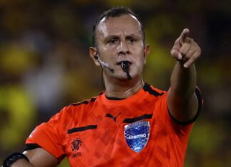 Herrera, el árbitro con Central Córdoba herrera