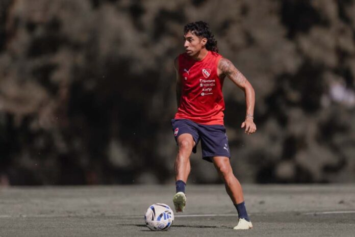 luciano-cabral-entrenamiento-independiente-2026