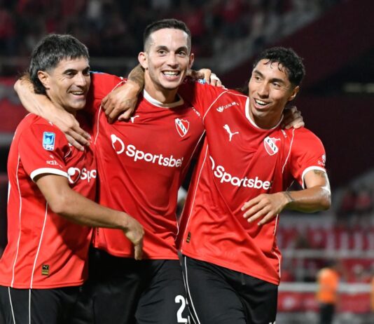 Insistió, ganó y se acomodó en el top 8 Iván Marcone Luciano Cabral Ignacio Malcorra Independiente Central Córdoba