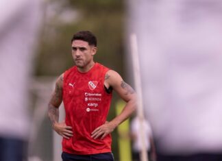 Concentrados vs. Talleres: vuelven Montiel y De Irastorza, afuera Zabala Santiago Montiel Independiente (1)