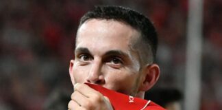 Marcone: “Vamos a dar el máximo para que esto se mantenga” marcone-independiente-central-cordoba-festejo-gol