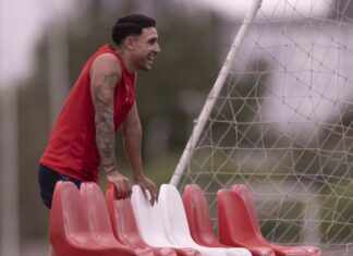 Montiel, baja en Independiente para visitar a Instituto montiel-independiente-villa-dominico-03-26