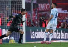 Rey: “Luchamos mucho para que nos pasen cosas buenas” Rodrigo Rey Independiente Racing
