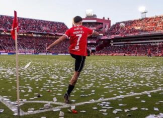 Montiel, lesionado y ¿tres semanas afuera? montiel-independiente-racing-apertura-2026