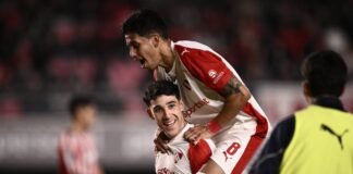 Valioso triunfo de Independiente en La Plata montiel-meza-independiente-estudiantes-2026