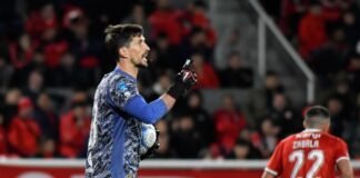 Rey llegó al récord de vallas invictas en el arco del Rojo rodrigo-rey-independiente-newells-clausuara-2026