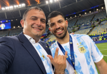 Sergio Agüero confirmó su apoyo a Luciano Nakis